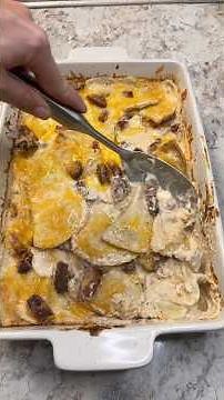 Sausage & Pierogi Casserole for dinner tonight!😍 #PierogiCasserole #EasyDinner #WeeknightMeals