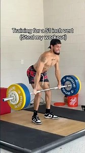 jump higher workout with clean pulls & deep squats