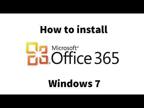 How to install Microsoft Office 365 on Windows 7 (Student/Faculty)