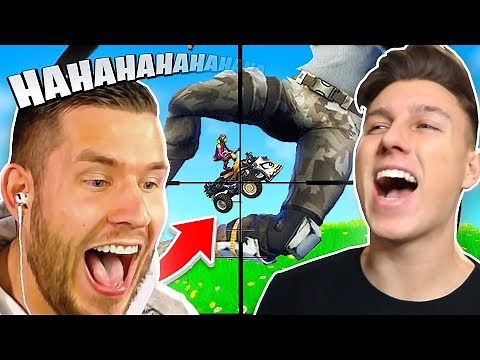 Die UNGLÜCKLICHSTEN KILLS in FORTNITE mit StandartSkill !