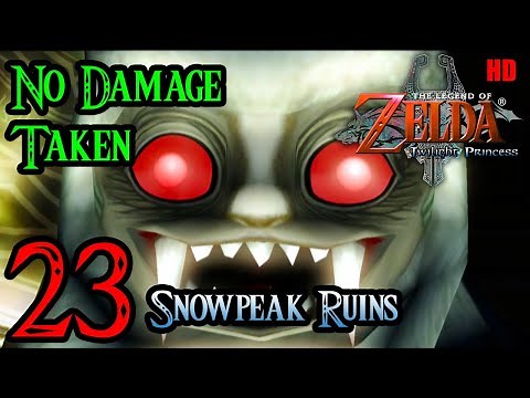 Zelda Twilight Princess Wii 100% Walkthrough 1080p HD Part 23 - Snowpeak Ruins - Block Puzzle