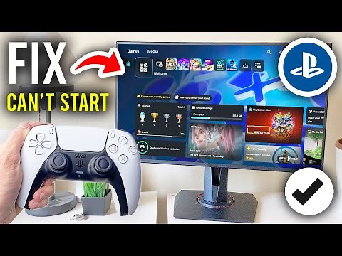 How To Fix Can't Start App or Game On PS5 - Step By Step