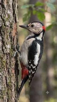 Why Don’t Woodpeckers Get Brain Damage? 🐦 | The Science of Woodpecker Pecking