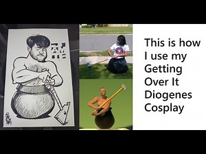 Getting Over It Diogenes Cosplay. How I use it.