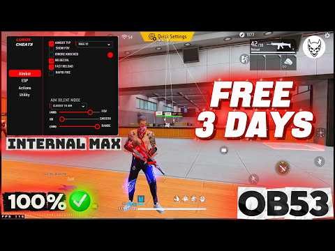 NEW PC PANEL UPDATED OB53💻 FREE FOR 3 DAYS 🆓 INTERNAL MAX 🎯SILENT AIM | 100% SAFE AND ANTIBAN ✅
