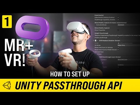 How To Setup The Passthrough API With Oculus Quest 2 ?