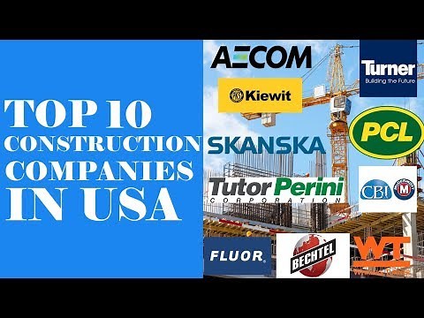 TOP 10 CONSTRUCTION COMPANIES IN USA