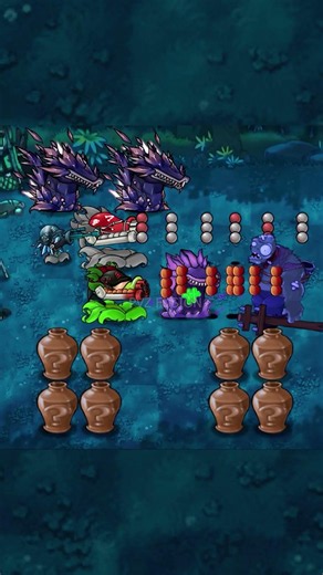 PvZ Fusion 3.8 - 2 Ultimate Plant Vase Vs 2 Ultimate Zombie Vase - P6 - Who will win ?#short