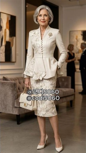 💍 5060 여성 바로 따라하는 6가지 코디 🌹 기품과 우아함이 넘치는 중년 봄 패션 Elegant Styling Secrets for Women Over 50 #중년패션코디
