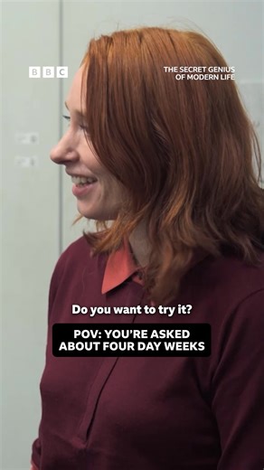 We're so ready. 👀 #TheSecretGeniusOfModernLife #HannahFry #ModernTechnology #STEM #Demo #Science #Fridge #Try #Meme Hannah Fry wants to give this experiment a try. | BBC One