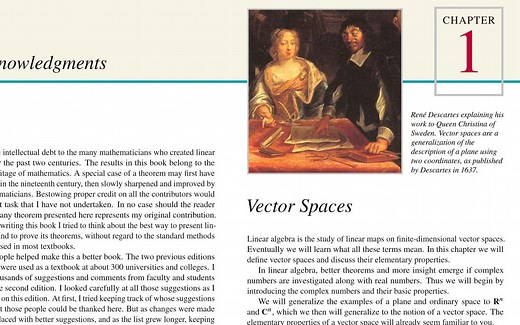 【自读】Linear algebra done right: CHAPTER 1 Vector Spaces