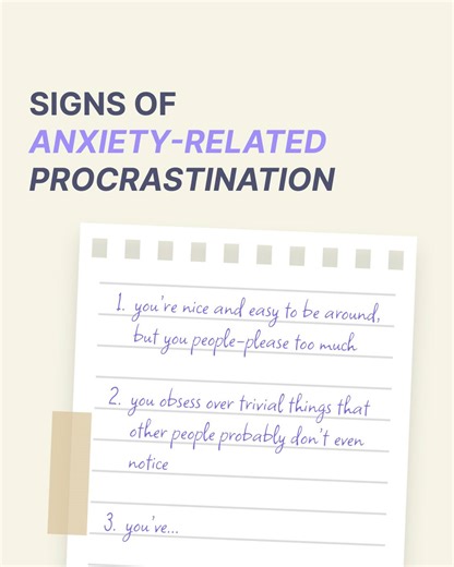 Procrastination often goes hand-in-hand with anxiety. When you feel anxious, you tend to put off tasks. Sometimes, it's not so clear that you are experiencing anxiety-related procrastination, so we've gathered the most common signs in our video. Watch and take the test to overcome this issue: https://bit.ly/3Vi9uK4 | Liven: Self-Discovery Community