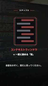 コンテキストウィンドウの仕組み