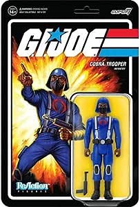 Super7 G.I. Joe Cobra Trooper H-Back (Brown) 3.75 in Reaction Figure