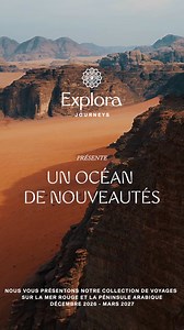 Découvrez les mystères de la mer Rouge et les paysages changeants de la péninsule arabique de décembre 2026 à mars 2027. | Explora Journeys | Facebook