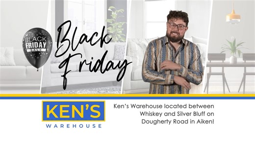 The wait is over — Black Friday at Ken’s starts NOW through 11/28! We’ll be sharing deals all week on social, but the BEST way to shop is in-store. 👀🛋️ PLUS… Black Friday Day-of: 🎁 Giveaways from 9AM–5PM You do NOT want to sleep on this. #kenswarehouse #affordablefurniture #honestpricing #smartsavings #homegrowntrust #aikensc | Ken's Warehouse