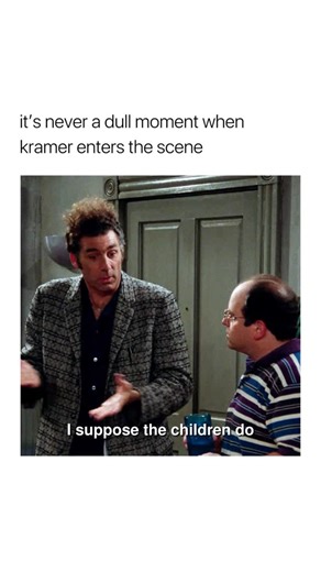 The Seinfeld Feeds on Instagram: "Kramer nailing the entry as always!"