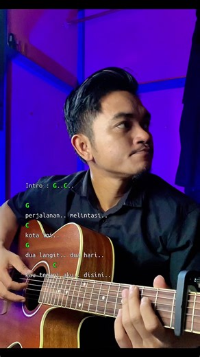 Tutorial Chord untuk 'Kota ini tak sama tanpamu'