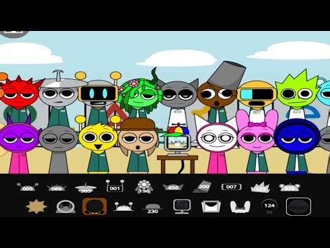 Incredibox Sprunki Original VS Pyramixed VS Retake VS Human VS Sprunksters VS Squad Game VS Bonus!