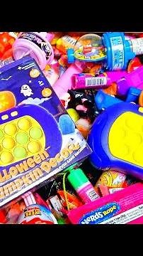 Satisfying with Unboxing & Review of Pumpkin Fast Push Pop It Game Electronic Fidget Toy ASMR