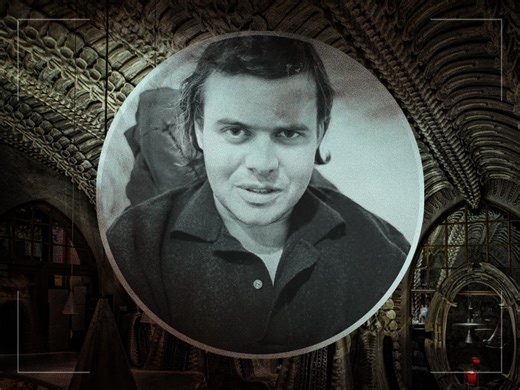 When horror artist HR Giger designed his own bar in Switzerland