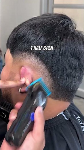 Easy Burst Fade Tutorial With Clipper Work #fade #barber #stopnfade