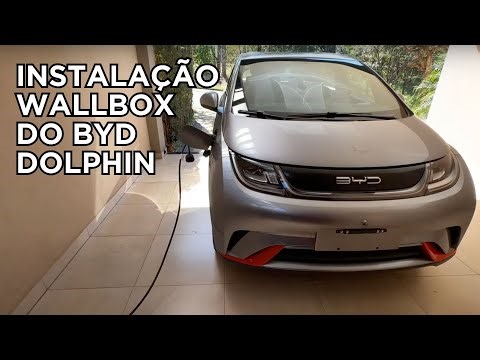Instalação do Wallbox Carregador Veicular do nosso BYD Dolphin