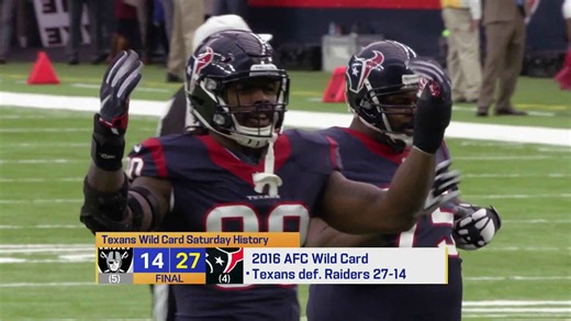 Kyle Brandt breaks down Texans wild card Saturday history 'GMFB'