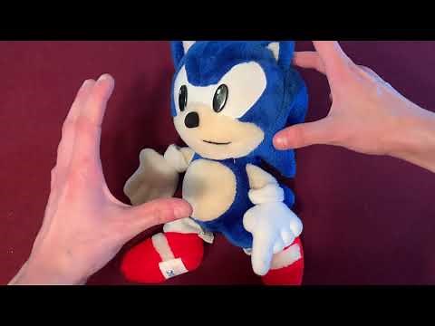 Vintage Tomy Sonic Plush (SUPER RARE)