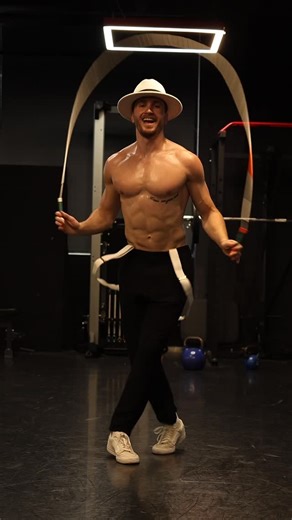 Michael Lerner on Instagram: "Ladies and gentlemen! This is Mambo number 5❤️ . . . #dance #jumprope #viral #footwork #fitness #shuffle"