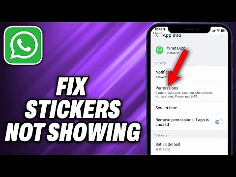 How To Fix Whatsapp Stickers Not Showing
