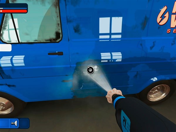 儿子双人联机合作《冲就完事模拟器》过关 PowerWash Simulator 保洁 洗车 清洁公司 高压水枪清洗 解压