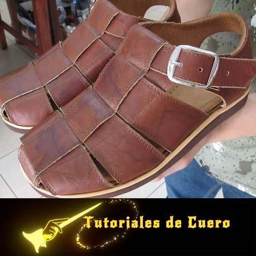 13K views · 330 reactions | Sandalias de cuero #cuero #sandalias #talabartería | Tutoriales de cuero | Facebook