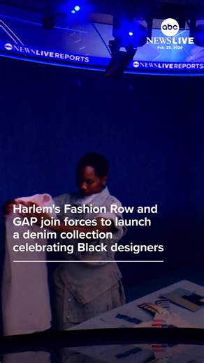 Five Black designers are sharing their take on denim by curating designs that bridge gaps through creativity and inclusion, positioning denim front and center. LaTouché, Igdaliah Pickering, and Nicole Benefield joined ABC News Live to discuss this iconic collaboration between GAP and Harlem's Fashion Row.