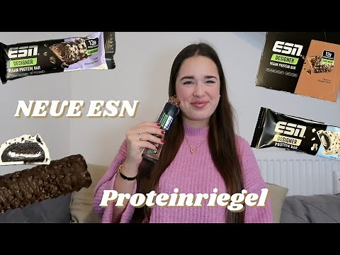 I'm testing the new vegan ESN bars + 1 new highlight bar 🤯