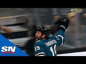 Joe Thornton Scores 400th Career Goal