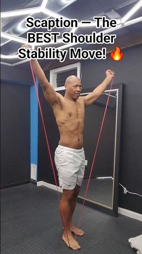 Scaption — The BEST #Shoulder #Stability Move! 🔥