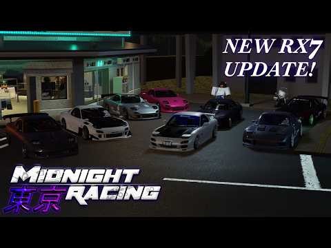The NEW FD RX7 is COOL ASF on Midnight Racing: Tokyo | Customization, Full Lobby Car Meet, & More