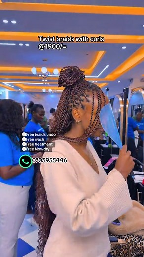 Affordable Braiding and Nail Services at Ronald Ngala Street