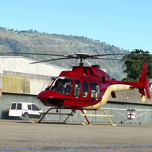 36K views · 1.4K reactions | This Bell 407 helicopter startup and takeoff is crazy! | GameboyRed | Facebook