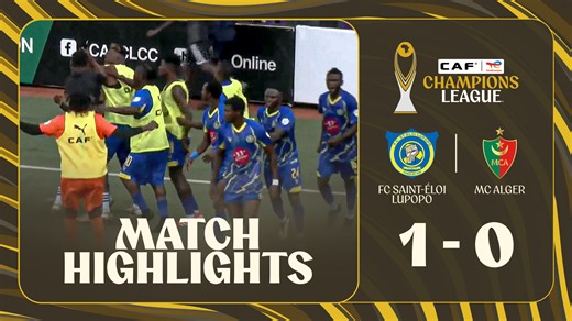 98K views · 3.5K reactions | ️ Match Highlights: Late drama at home as FC Saint Éloi Lupopo beat MC Alger 1-0 with a +90’ penalty. #TotalEnergiesCAFCL | TotalEnergies CAF Champions League & Confederation Cup | Facebook