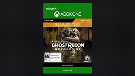 Tom Clancy's Ghost Reco: Breakpoint Gold Edition XBOX Microsoft Game