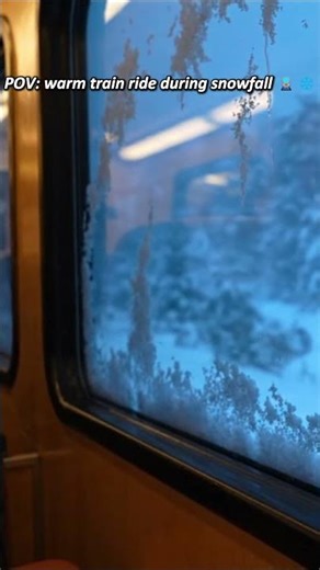 Snow Train Journey ❄️🚆
