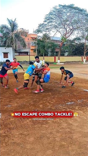 💥NO ESCAPE COMBO TACKLE! 😤 #shorts #viral #youtubeshorts #kabaddi