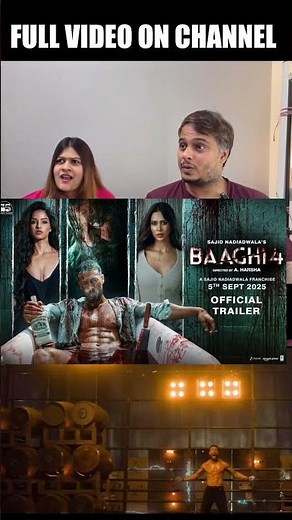Baaghi 4 Trailer | Tiger, Sanjay, Harnaaz, Sonam | Sajid Nadiadwala | A.Harsha | In Cinemas 5th Sept
