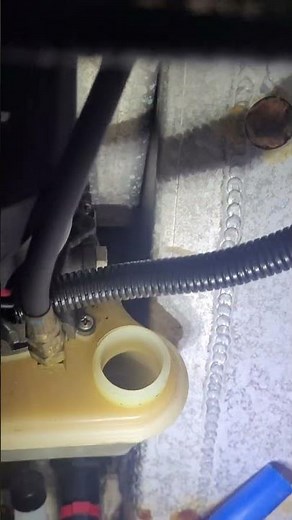 Power-Pole pump oil change.