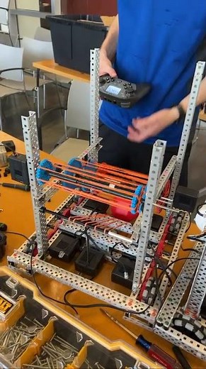 Change Up Ah Color Sort #pushback #vex #highstakes #robot #robotics #vrc #vexrobotics #engineering