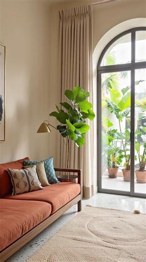 Contemporary Living Room Interior | Minimal Elegance & Modern Comfort ✨🛋️