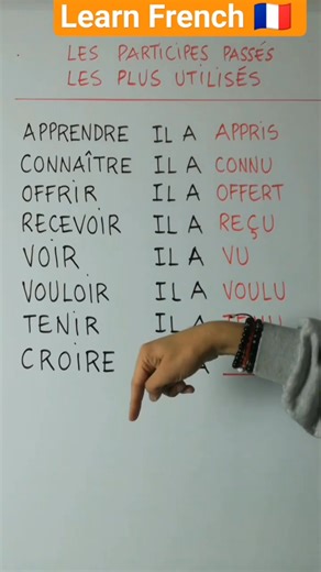 7.1K views · 106 reactions | The most common irregular past participles in French  #frenchteacher #frenchlesson #apprendrelefrançais #frenchgrammar | OuiTeach & French Becomes Easy | Facebook