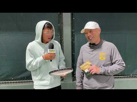 COACH ANDREW GU TEST THE SIGNUM PRO FIRESTORM TENNIS STRING. HOW LONG WILL IT LAST AND HOLD TENSION?